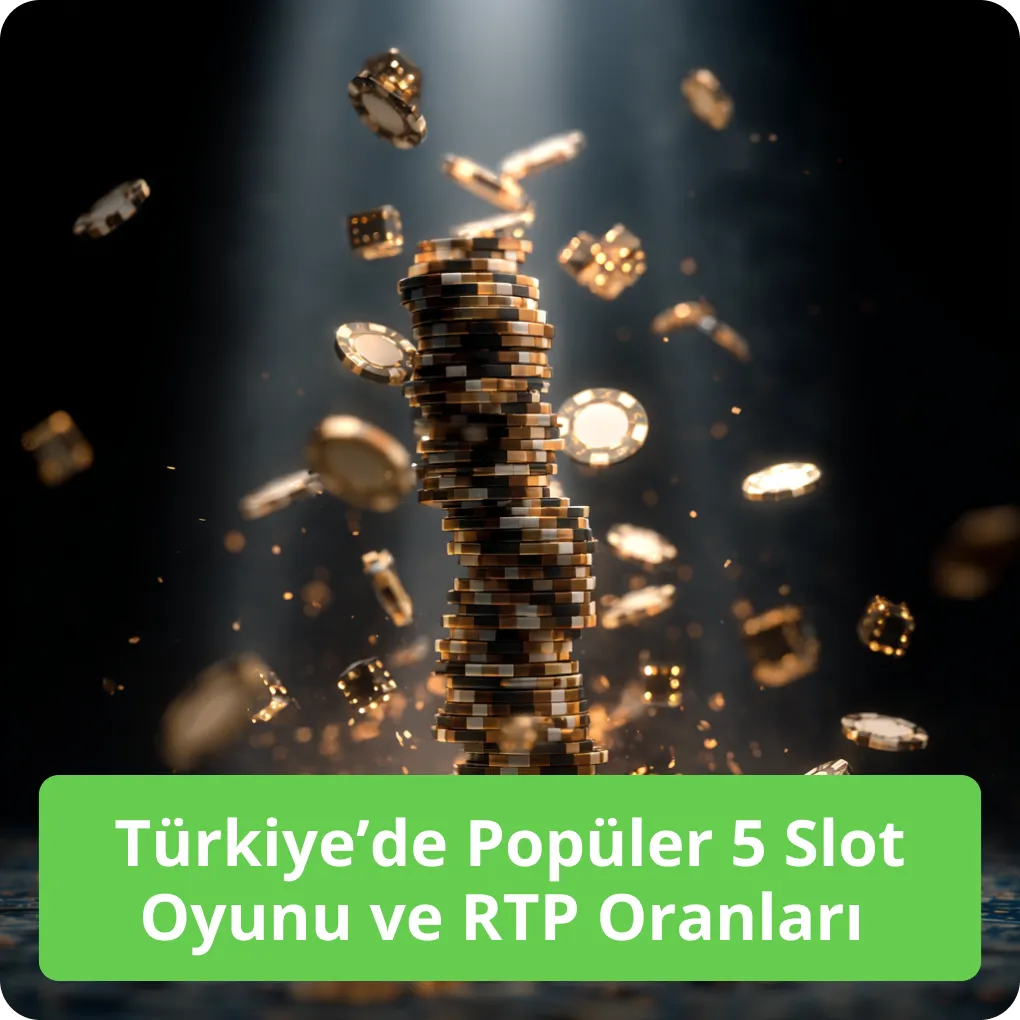 Türkiye’de Popüler 5 Slot Oyunu ve RTP Oranları 